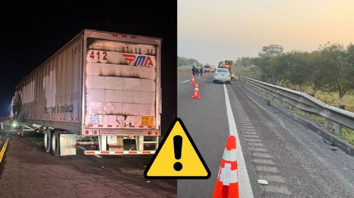 Cierre en autopista Córdoba - Veracruz suma 5 horas hoy 11 de febrero tras incendio de pipa