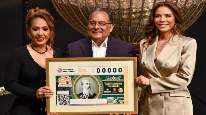 Lotería Nacional destaca con sorteo en territorio figura histórica del Gral. Mariano Escobedo