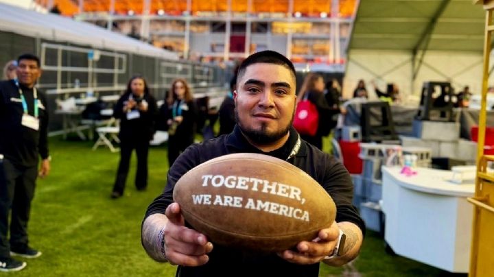 De Hidalgo al Super Bowl 2026: el migrante que coordinó escenografía en show de Bad Bunny