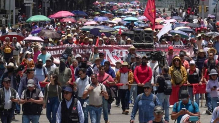 CDMX: marchas, concentraciones y afectaciones viales hoy 12 de febrero