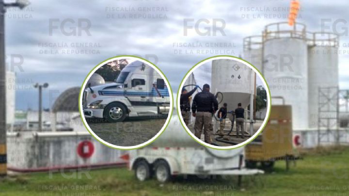 Golpe al 'huachicol' en Veracruz: FGR asegura 149 vehículos y 82 mil litros de combustible en Minatitlán