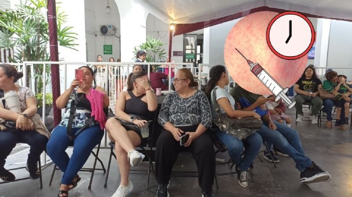 Norma se formó cuatro horas para vacunar a su familia contra el sarampión en Veracruz