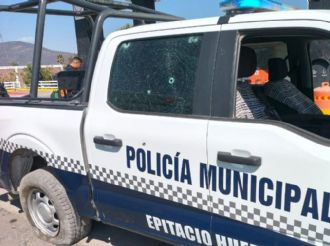 Enfrentamiento en Contepec, Michoacán, deja tres policías heridos