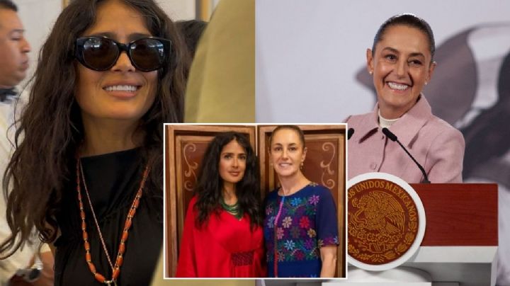 "Es un reconocimiento a ella": Sheinbaum anunciará con Salma Hayek nueva ley del cine mexicano