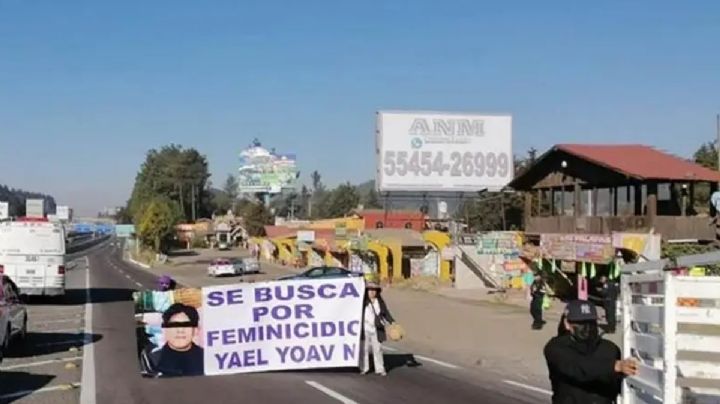 Bloqueo en la México–Toluca: familiares exigen justicia por feminicidio de Dafne Evelin
