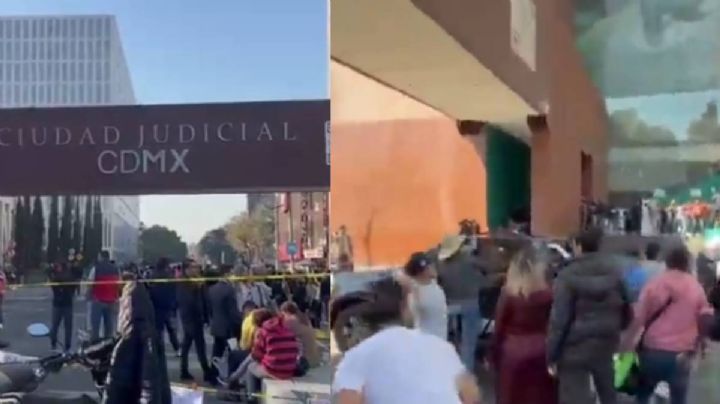 PJCDMX: se desata riña entre trabajadores sindicalizados y grupo de choque