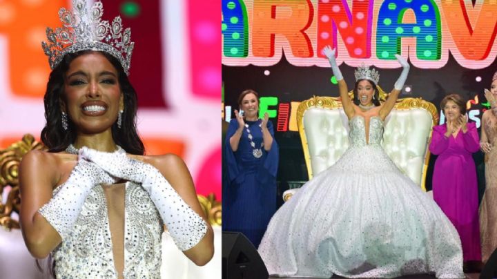 Así fue la coronación de Fernanda Pumar como reina del Carnaval de Veracruz 2026