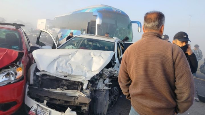 Carambola en Libramiento Bicentenario deja dos muertos