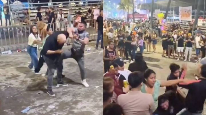 Carnaval de Veracruz 2026: batalla campal empaña primer desfile