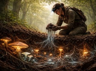 Los hongos que frenan el cambio climático bajo tus pies