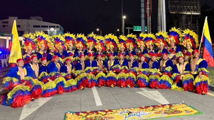 Jhonny Pacheco y su comparsa participan en el Carnaval de Veracruz desde hace 19 años