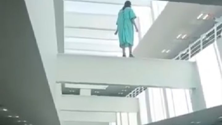 Rescatan a mujer que intentó lanzarse desde estructura metálica del IMSS 58 en León