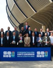 Foto descriptiva de: Se instala formalmente el Comité Coordinador Nuevo León FIFA 2026