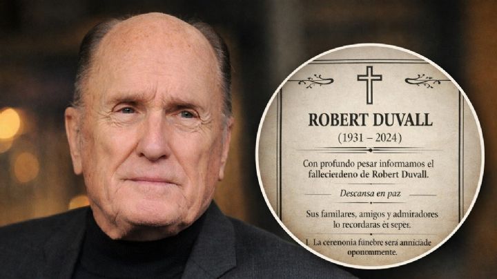 Esquela de Robert Duvall: la necrológica que se escribió antes… el autor murió primero