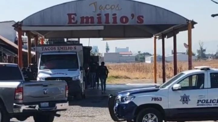 Pánico en Tacos Emilio's en Celaya; balazos en una taquería atacada más de 3 veces