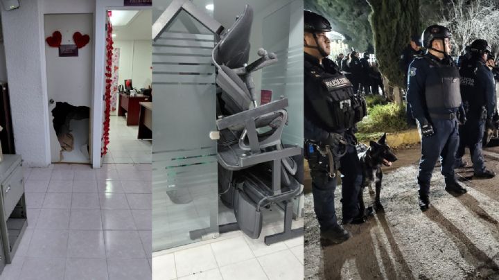 Destrozos en la SEPH ascienden a 6 mdp tras irrupción del Mexe