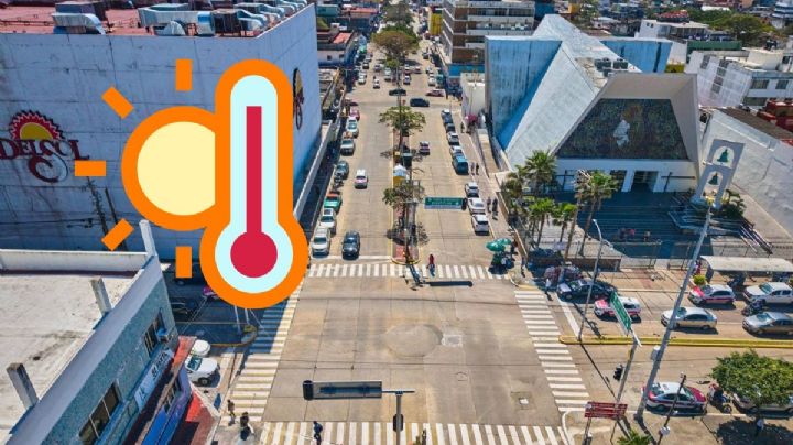 Calor en Coatzacoalcos: Sensación térmica llegó a los 42°C hoy jueves 19 de febrero