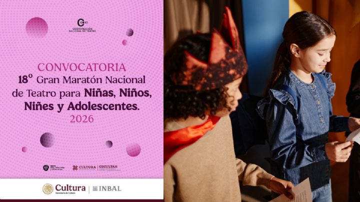 Conoce la convocatoria del 18º Gran Maratón Nacional de Teatro para juventudes en Hidalgo