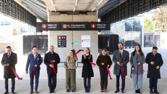 Tren Interurbano: Sheinbaum inaugura el último tramo de Santa Fe-Observatorio
