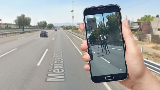 Jóvenes circulan en patines en la México-Pachuca y se expone