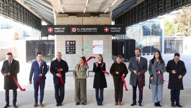 Tren Interurbano: Sheinbaum inaugura el último tramo de Santa Fe-Observatorio