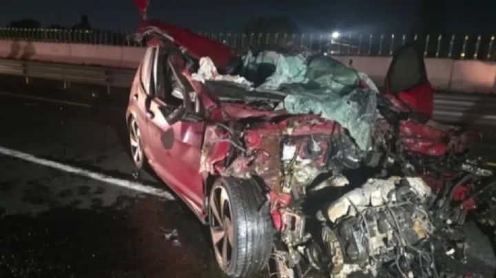Accidente en la México-Pachuca deja un muerto y un lesionado