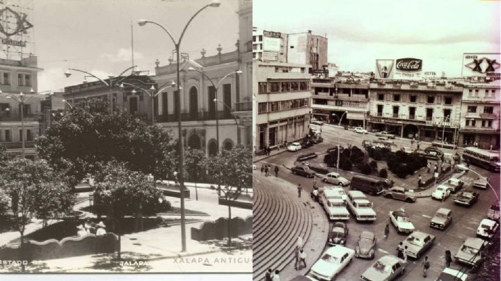 Así ha cambiado la plaza Lerdo de Xalapa desde su inauguración hace 153 años
