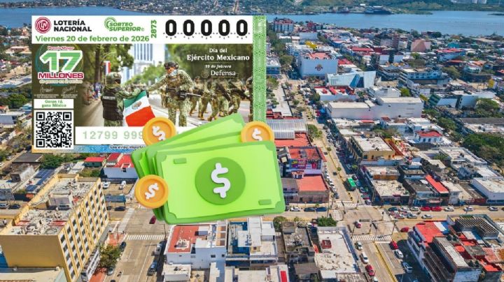Cae premio de 8 millones de pesos de la Lotería Nacional en este municipio de Veracruz