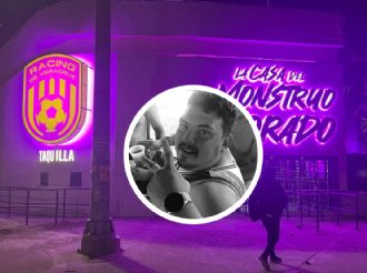 Carlos Ortiz, aficionado muerto en riña de porras en el partido de Racing en Boca del Río