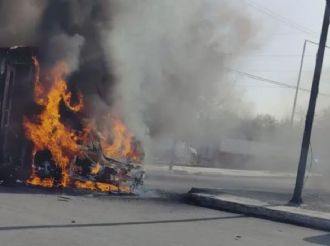 Jornada de violencia y bloqueos paraliza Reynosa, Tamaulipas
