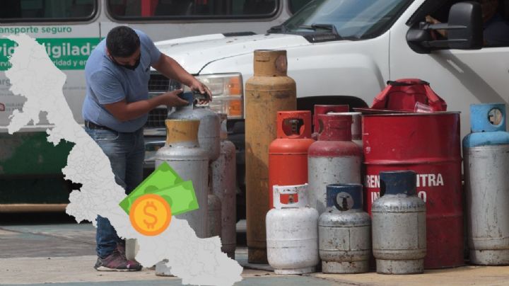 Precio del gas LP baja en Veracruz: esto costará del 22 al 28 de febrero