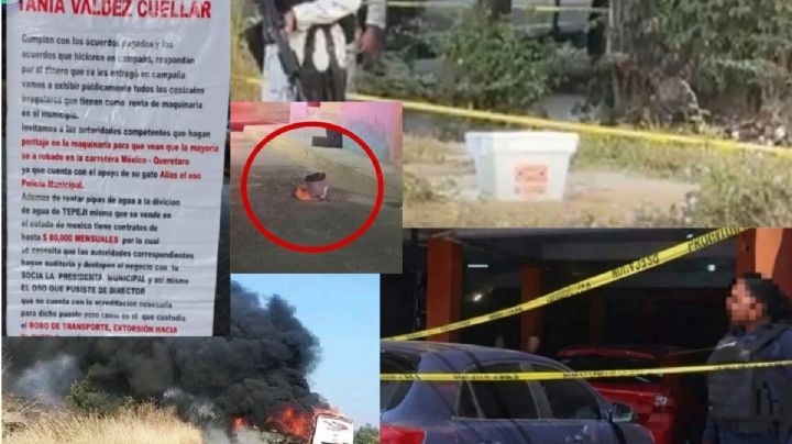 Balaceras, levantones y ejecutados en municipios donde ardieron autos tras muerte del mencho