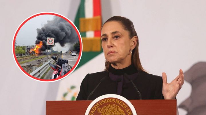 Confirma Sheinbaum carreteras libres en México y Veracruz tras disturbios por abatimiento de El Mencho