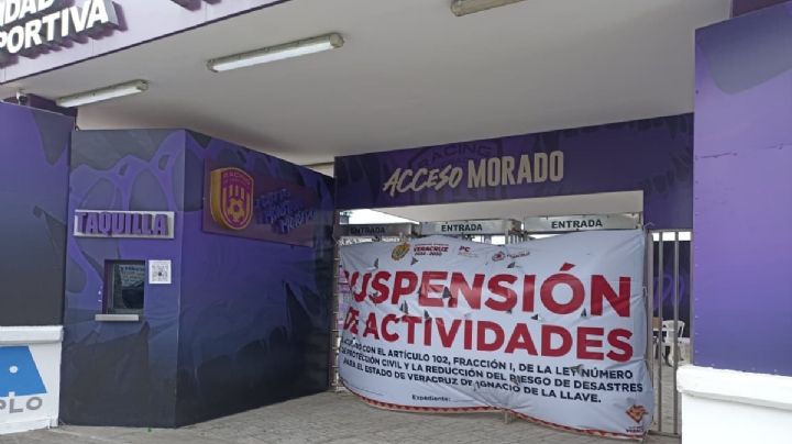 Que los clausuren: vecinos de la unidad Hugo Sánchez sobre retiro del comodato al Racing de Veracruz