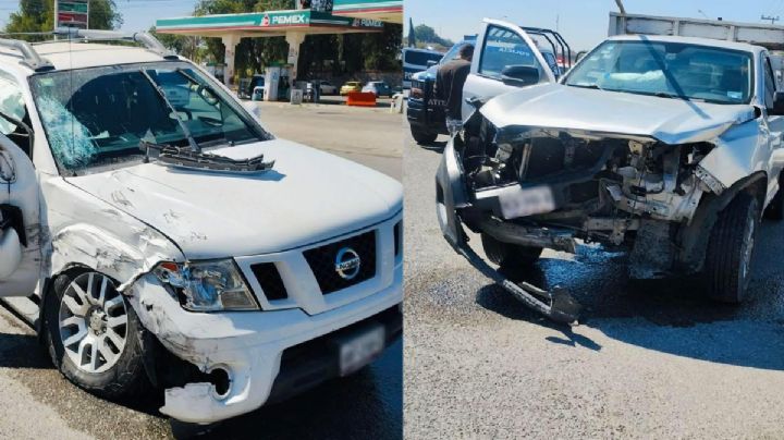 Choque en accesos al Arco Norte deja tres personas lesionadas