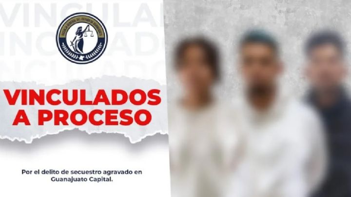 Vinculan a proceso a tres por el secuestro de un hombre en Guanajuato capital