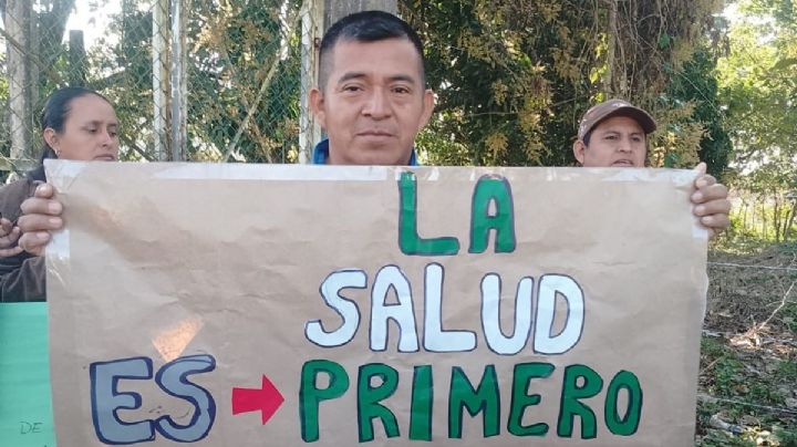 Comunidades indígenas de Las Choapas protestan por falta de médico en clínica rural