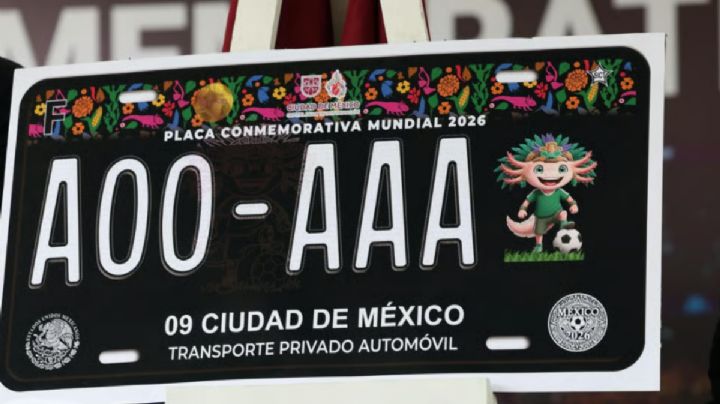 Placas conmemorativas del Mundial 2026: precio y cómo obtenerlas en CDMX