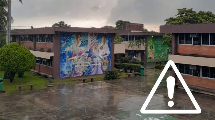 Alumno de la ESTI 26 golpea a compañera en las escaleras de la secundaria en Veracruz