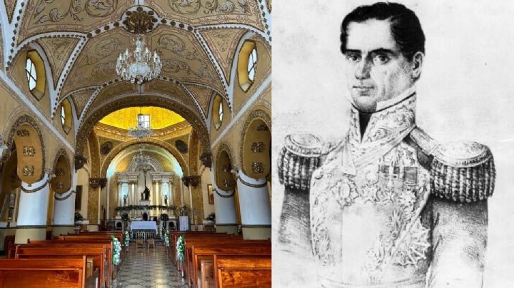 En esta iglesia de Xalapa fue bautizado Antonio López de Santa Anna, expresidente de México