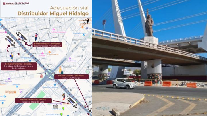 Que no se te vaya la combi: estos son los paraderos provisionales por obras en Pachuca