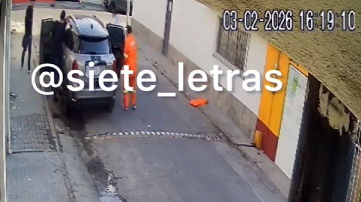 Video de cómo los falsos barrenderos huyen en Mini Cooper tras asaltos en GAM