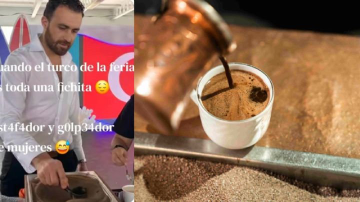 Feria de León 2026: funan al vendedor de café turco por golpeador y estafador