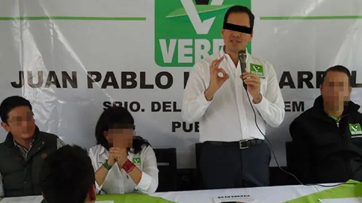 Exdirigente del Partido Verde cae en Puebla por violencia familiar