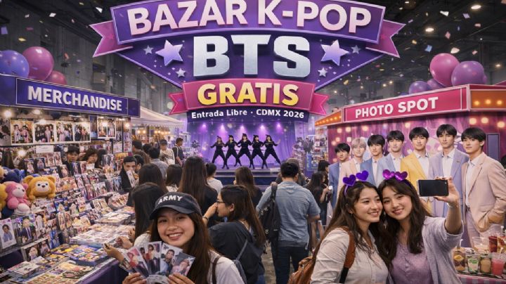 Bazar K-pop GRATIS de BTS llegará a CDMX: fecha, sede y actividades para ARMY