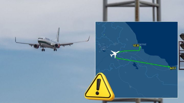 Avión aterrizó de emergencia en Veracruz y es este es el código 7700 que activó durante el vuelo