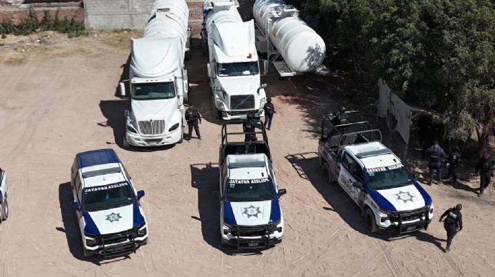 Aseguran 28 mil litros de combustible en El Fresno, Guanajuato