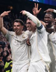 Foto descriptiva de: Así fue la goleada del Real Madrid al Manchester City en la ida de los octavos de final