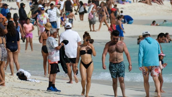 Turismo internacional en México crece en enero, pero reduce su gasto