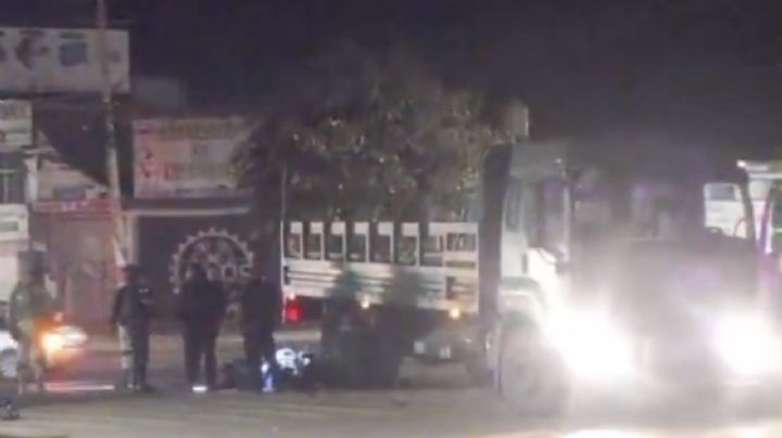 Muere motociclista tras choque con camión de la Guardia Nacional en Delta y Río Mayo, en León